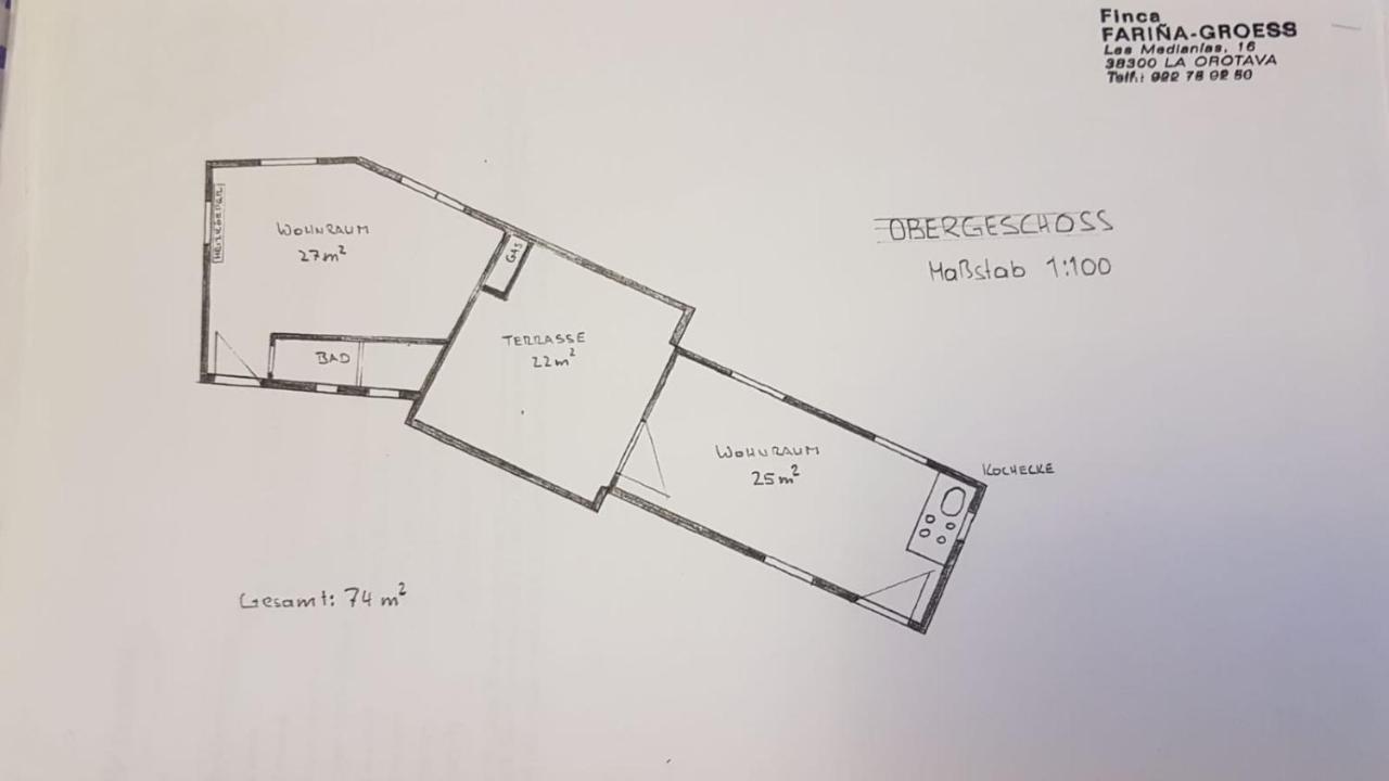 Casa En Finca Ecologica - Wifi La Orotava Eksteriør billede